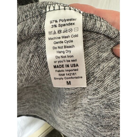 Lularoe Women's Black/Gray/White Plaid Open Duster With Pockets Size M Stretch - Picture 4 of 4